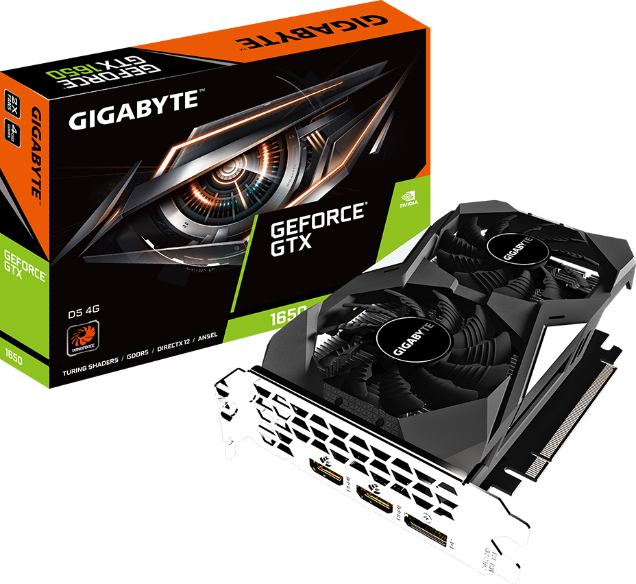 NVIDIA GeForce GTX 1650 4GB GDDR5 Graphics Card